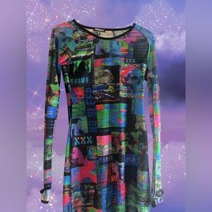 Dolls kill trippy dress